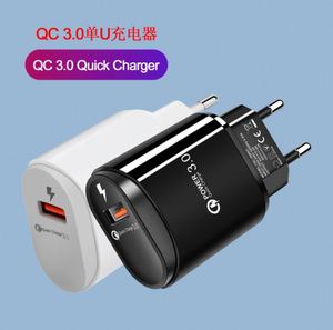 18W Single Port QC3.0 Fast Charger USB Convenient Travel Charger Suitable for Xiaomi Samsung Huawei Phones - Product Image 2
