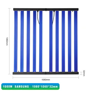 MEIJIU sıcak satış 1000W Hps Hid Grow işık Samsung Lm 281B 301B 301H ticari 10 bar 1000W 1200W ışık büyümeye yol açtı