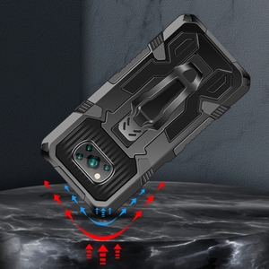 Custodia Protettiva Antiurto Armor Warrior in PC + TPU per <span class=keywords><strong>Xiaomi</strong></span> <span class=keywords><strong>Poco</strong></span> <span class=keywords><strong>X3</strong></span> / <span class=keywords><strong>Poco</strong></span> <span class=keywords><strong>X3</strong></span> FNC / <span class=keywords><strong>X3</strong></span> Pro - Vendita all'Ingrosso - Product Image 5