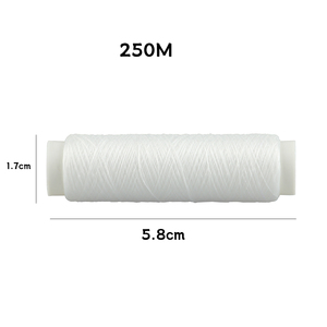 Ftk 250M 0.2Mm Aas Elastische Kunstaas Vislijn Anti-Detachement Elastische Magische Vislijn Visaas Draad