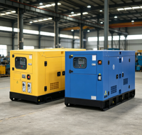 20 24 30 50 60 80 220 250 300 400 550 kw Kva Power Factory Open Silent Canopy FAWDE Mesin Diesel Generator Listrik Set Harga