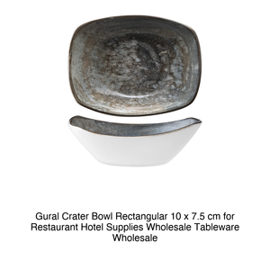 Cuenco Rectangular Crater 10 × 7.5 cm Gural - Product Image 2