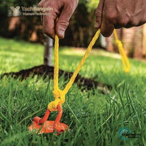 Spiral <b>Tent</b> Pegs Plastic <b>Red</b> Green Black Outdoor Camping Ground Anchor All Seasons DIY Use - Product Image 3