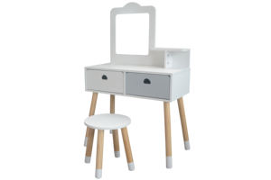 Nouveau design <span class=keywords><strong>Coiffeuse</strong></span> pour enfants Mdf Mobilier moderne Princesse Table de maquillage <span class=keywords><strong>en</strong></span> <span class=keywords><strong>bois</strong></span> pour enfants pour fille - Product Image 2