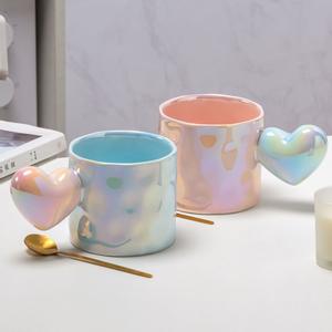 Juego de Vajilla Creativo Directo de Fábrica <span class=keywords><strong>para</strong></span> Bodas y <span class=keywords><strong>San</strong></span> Valentín, Elegante Juego de Tazas <span class=keywords><strong>para</strong></span> Desayuno, Café y Té de la Tarde - Product Image 6