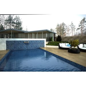 Mosaicos Hechos en España 50X50, Acabado Mate, Diseño Costero Oceánico, Vidrio Reciclado Ecológico, Modernos, 5.6mm de Grosor, Azulejos para Paredes Interiores de Baño - Product Image 2