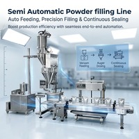Machine d'emballage de sachets de poudre d'épices semi-automatique à faible coût de 1 kg à prix avantageux