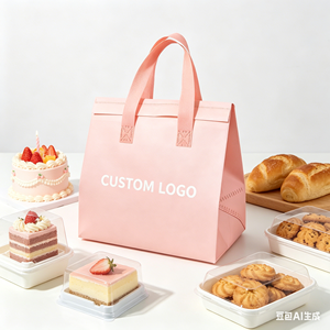 OEM ODM Insulated Food Delivery Bag Non Woven Aluminum Foil Tea Coffee Takeaway Bag Custom Printed Small MOQ High Quality - Product Image 1