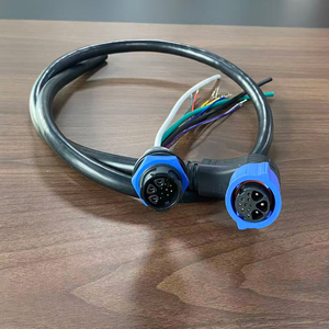 Connecteur de signal <span class=keywords><strong>hybride</strong></span> personnalisé série <span class=keywords><strong>3</strong></span>+9 et faisceau de câbles pour vélo électrique, robot, application de batterie - Product Image 6