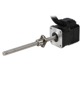 Moteur pas à pas linéaire hybride Kaifull NEMA 14 DC24V 1,8° 32N.cm 1,5A 2 phases avec écrou POM externe anti-jouissance, pas de vis 5mm Tr5.56