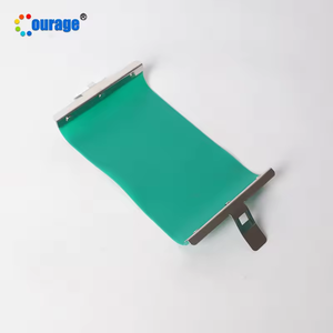 Taza de gran capacidad 15oz verde 3D sublimación silicona molde taza abrazadera envoltura - Product Image 2