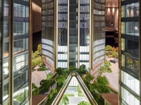 Modèle architectural numérique 3D moderne avec éclairage LED, fourni par le fabricant, pour projets d'urbanisme