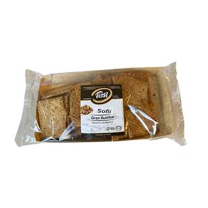 Galleta Rectangular Rústica Crujiente con Especias y Hierbas 200g X 6 Piezas Tissi Ingredientes Especiales - Product Image 1