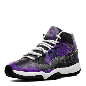 Zapatos de Hombre, Modernos, Otoño Invierno, Versátiles, Casuales, con Estampado 3D, Zapatos de Baloncesto con Amortiguación Antideslizante - Product Image 5