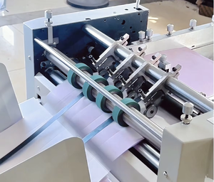 Máquina Automática de Corte de Etiquetas Adhesivas, Máquina Perforadora de Papel para Recibos e Facturas, Máquina de Plegado de Hojas de Papel - Product Image 3