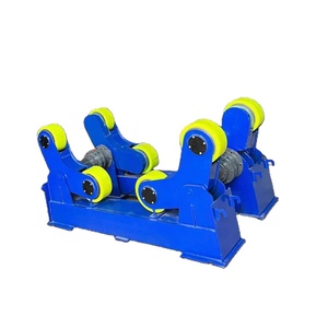Support de rouleaux de soudage de tuyaux de 10 tonnes avec roue en PU, rotateur motorisé à vis réglable, rotateur de soudage réglable - Product Image 4