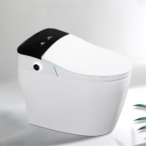 Serviettes hygiéniques modernes, haute pression, fonctionnement complet, capteur automatique, eau nettoyante, wc, électronique, intelligent, avec bidet