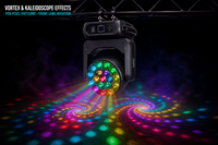 Projecteurs LED mobiles ZY 1940 RGBW Bee Eye Moving Head DJ Light CTO Beam Wash 3-en-1 Rotation illimitée DMX512 FB4 IP20 350W
