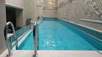 Plaques en plexiglas pour les parois de piscine en verre acrylique transparent