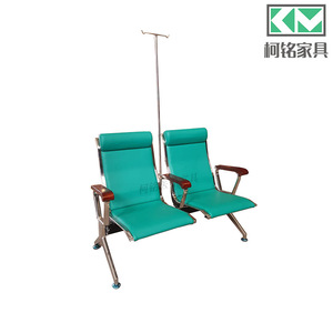 Silla de hospital Keming Furniture KM-SYP14 con reposabrazos y respaldo para área de espera, uso en exteriores - Product Image 4