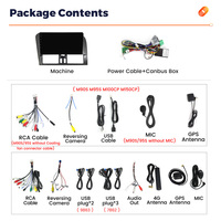MEKEDE Android 8 cœurs 8+128G Moniteur d'appui-tête pour Volvo XC60 2009 -2017 WIFI GPS BT GPS Car-play Caméra 360° Écran partagé GPS de voiture