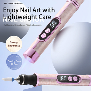 Digital Display Professional Nail Drill Machine 5 Adjustable Speeds Cordless Nail Drill Pen Type-C Charging Electric Nail File - Product Image 2