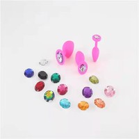 Jouets pour adultes : Plugs anaux, Dilatateurs, Nouveautés, Jouets sexuels gays, Ensemble de plugs anaux lumineux qui brillent dans le noir