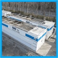 Système de Traitement Biologique par Pompe pour Station d'Épuration des Eaux Usées de 100m³/jour, Unité Compacte de Traitement des Eaux Usées par Filtration