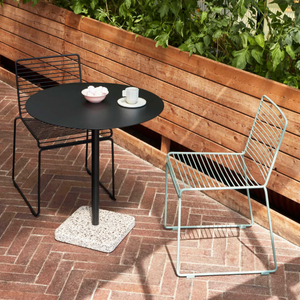 <span class=keywords><strong>Chaise</strong></span> de salle à manger empilable en fil métallique, style minimaliste, robuste, pour restaurant, hôtel, structure métallique industrielle - Product Image 4