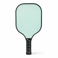 Raquette de pickleball pour adolescents, face en fibre de verre, noyau en nid d'abeille léger, approuvée USAPA, raquette sans bordure, poignée confortable, 16 mm