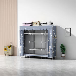 <span class=keywords><strong>Armoire</strong></span> portable moderne et bon marché de 143 cm, grande <span class=keywords><strong>armoire</strong></span> pliante, <span class=keywords><strong>armoire</strong></span> <span class=keywords><strong>en</strong></span> <span class=keywords><strong>toile</strong></span> portable pour vêtements (marron) - Product Image 1
