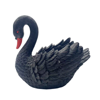 Pots de jardin en résine en forme de cygne, design spécial, décorations pour la maison, pots à plantes en résine en forme de cygne élégants et modernes pour l'extérieur
