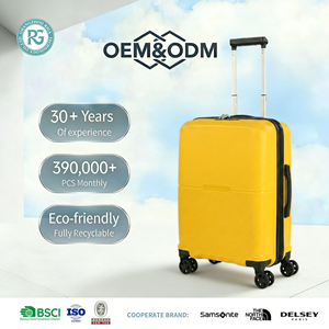 <span class=keywords><strong>2026</strong></span>年新型PPハードシェルスーツケースセット イエロー/パープル/ブラック/グリーン 20インチ24インチ28インチ 耐衝撃トラベルラゲージ 360度回転 °   車輪 - Product Image 1