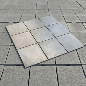 Dalles de pavage extérieures en porcelaine de 20 mm d'épaisseur, couleur gris pierre, qualité commerciale robuste, pour jardin et parking - Product Image 2