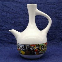Ensemble à café éthiopien en céramique, style traditionnel et tendance, durable et portable, modèle Zg006, fabriqué en Chine, 2026
