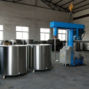 Máquina mezcladora de pintura al agua de disolución de dispersor de velocidad <span class=keywords><strong>variable</strong></span> de alto cizallamiento para impresión de pigmentos de recubrimiento de tinta - Product Image 6