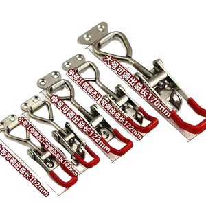 Custom metal stamping polished 4001 4002 4003 stainless steel adjustable quick release hasp toggle clamp toggle latch