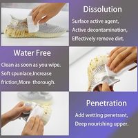Lingettes nettoyantes jetables pour chaussures, personnalisées, à faible MOQ, marque privée, OEM, pour baskets, lingettes humides individuelles sur mesure