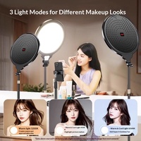 Lumière d'appoint LED d'intérieur pour diffusion en direct, sans ombre, trois couleurs réglables, lumière douce professionnelle 10-50W 36V, spéciale salle de diffusion