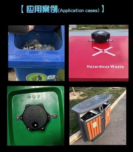 Kit de <span class=keywords><strong>Sensor</strong></span> Inteligente Dingtek DF703 e Conjuntos de Cabos Detector de Altura Sem Fio para Lixo e Resíduos Versão DF703 - Product Image 1