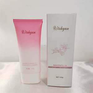 Nettoyant Visage Bio Vegan Magnolia Sieboldii Blanchissant et Purifiant pour Hommes et Femmes, Marque Privée, Logo Personnalisé, Vente en Gros OEM - Product Image 6