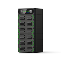 Produk baru Stackable Bank daya berbagi pengisi daya nirkabel cepat kios berbagi Mesin Penjual telepon stasiun sewa Powerbank