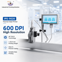 Impresora de Inyección de Tinta Térmica IPS-9520 con Tecnología HP TIJ2.5, Impresión de Alta Resolución de 600 DPI para Codificación de Datos Variables