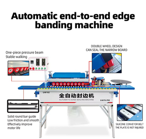 Small Curve Surface Edge Banding Machine Compact Wood Arc Panel Auto Gluing Trimming Buffing Dust Sealer CE High Precision - Product Image 2