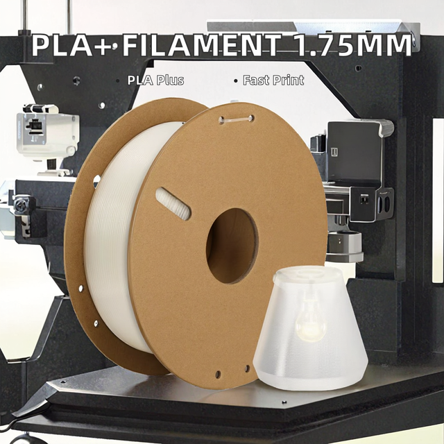 Matte 3D Printer PLA Filament 1kg 1.75mm Filamento Pla Spool 200C New Packaging for Polyterra 3D Printers