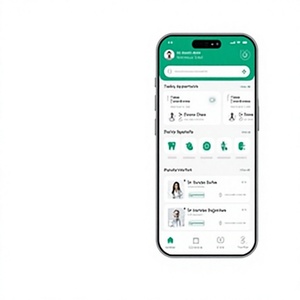Programar citas con el médico, consultar en línea, administrar recetas y acceder a servicios de salud en cualquier momento y en cualquier lugar. - Product Image 1