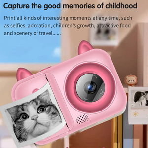 Kinderkamera Digitale Mini-Foto-Video-Kamera Tragbares Kreatives Spielzeug Geschenk Outdoor-Lernen Reise-Schnappschuss-Gerät - Product Image 1