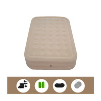 Matelas pneumatique pliable moderne pour le camping, taille simple, matelas gonflable