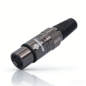Разъем XLR RASANTEK с золотым покрытием, 3-контактный, Hi-Fi, 2U, штекер XLR (мужской/женский), для профессионального подключения аудио- и видеооборудования к динамикам - Product Image 4