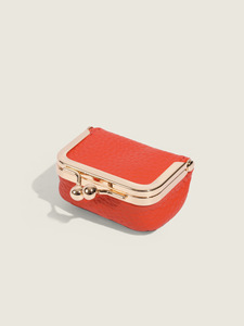 Nouveau Compact Bouche <span class=keywords><strong>Or</strong></span> Sac Anneau Boucles D'oreilles Bijoux Sac Écouteurs Coin Stockage Accessoires Sac Mini Porte-Monnaie - Product Image 2